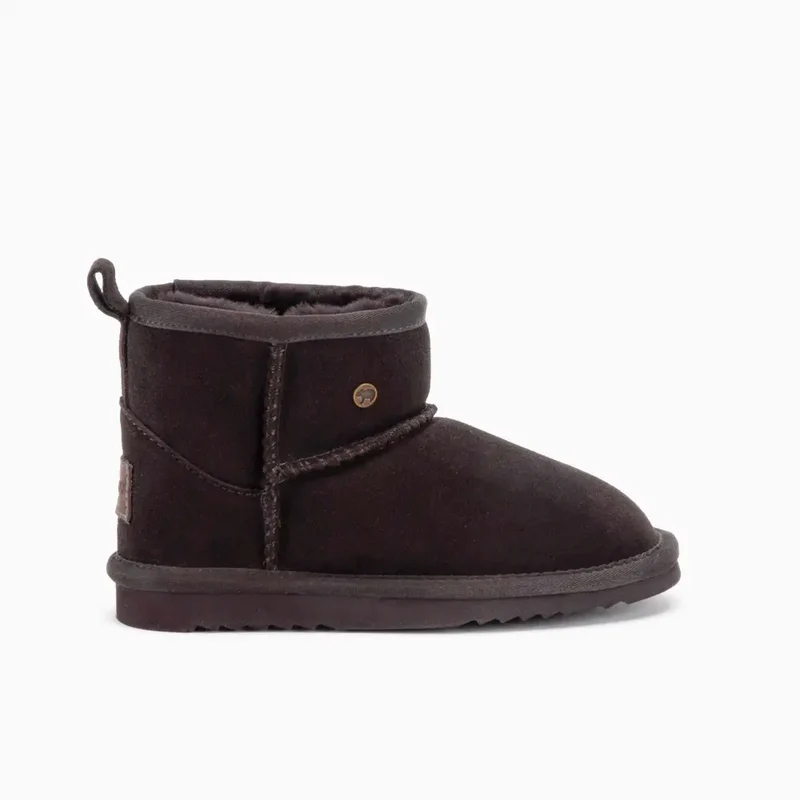 Wallaby Kids Suède Boot Choco