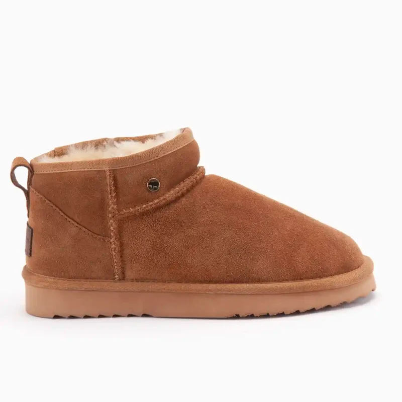 Durack Heren Suède Boot Cognac