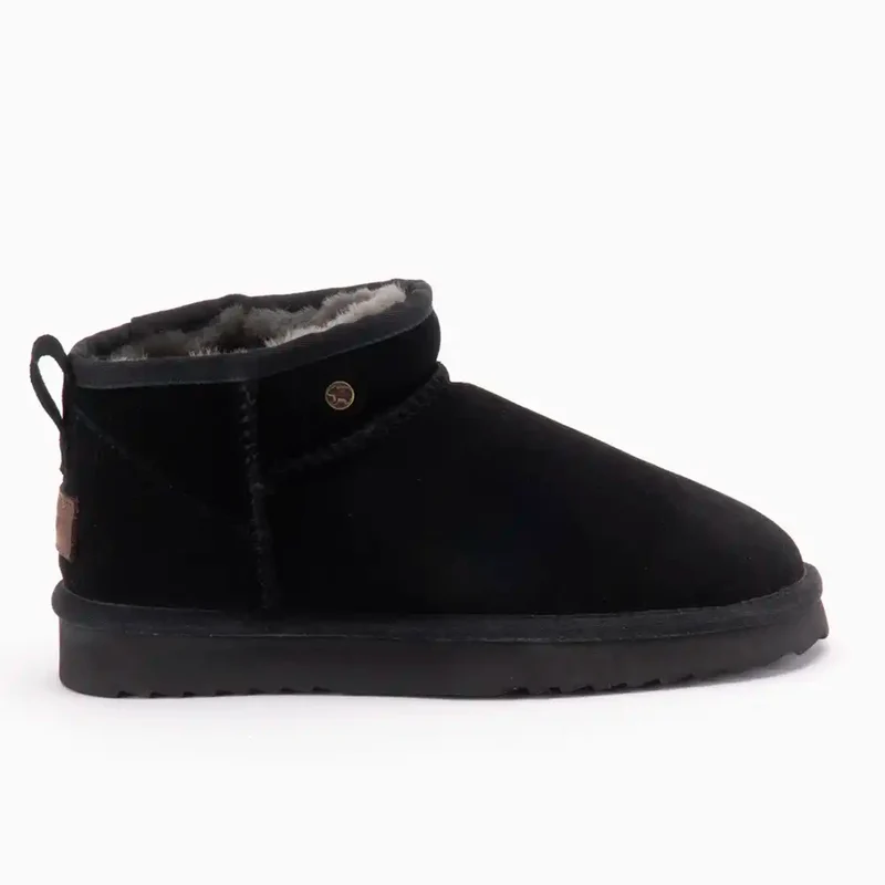 Durack Dames Suède Boot Black