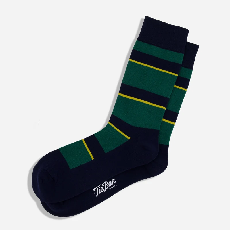 Alma Mater Heritage Tradition Hunter Green Socks