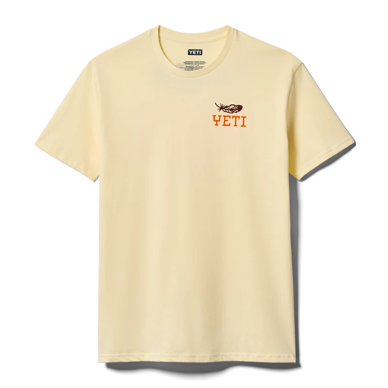 YETI Feather T-shirt met korte mouwen