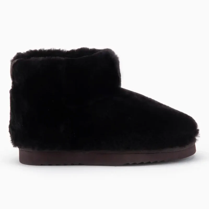 Wallaby Dames Boot Wool Choco