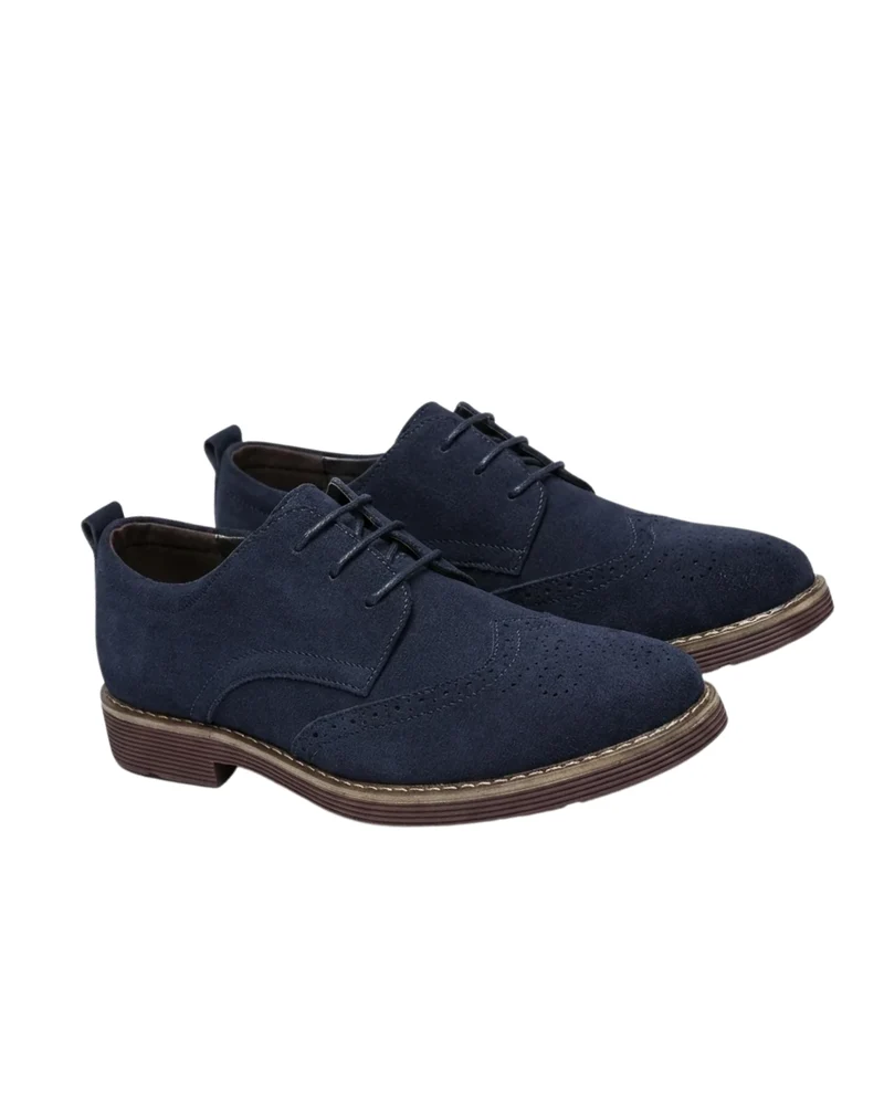 Elegante suède derbys