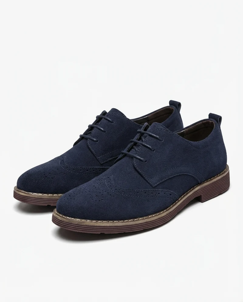 Elegante suède derbys