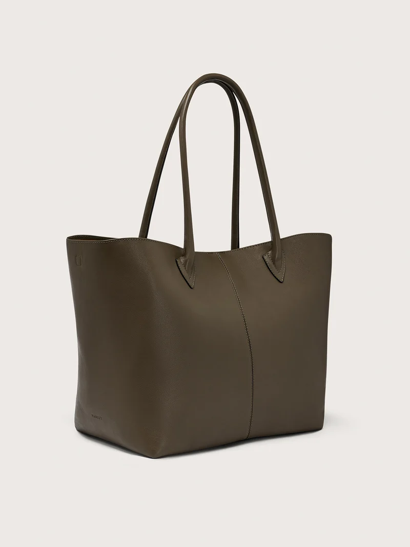 Loene Leather Tote Bag