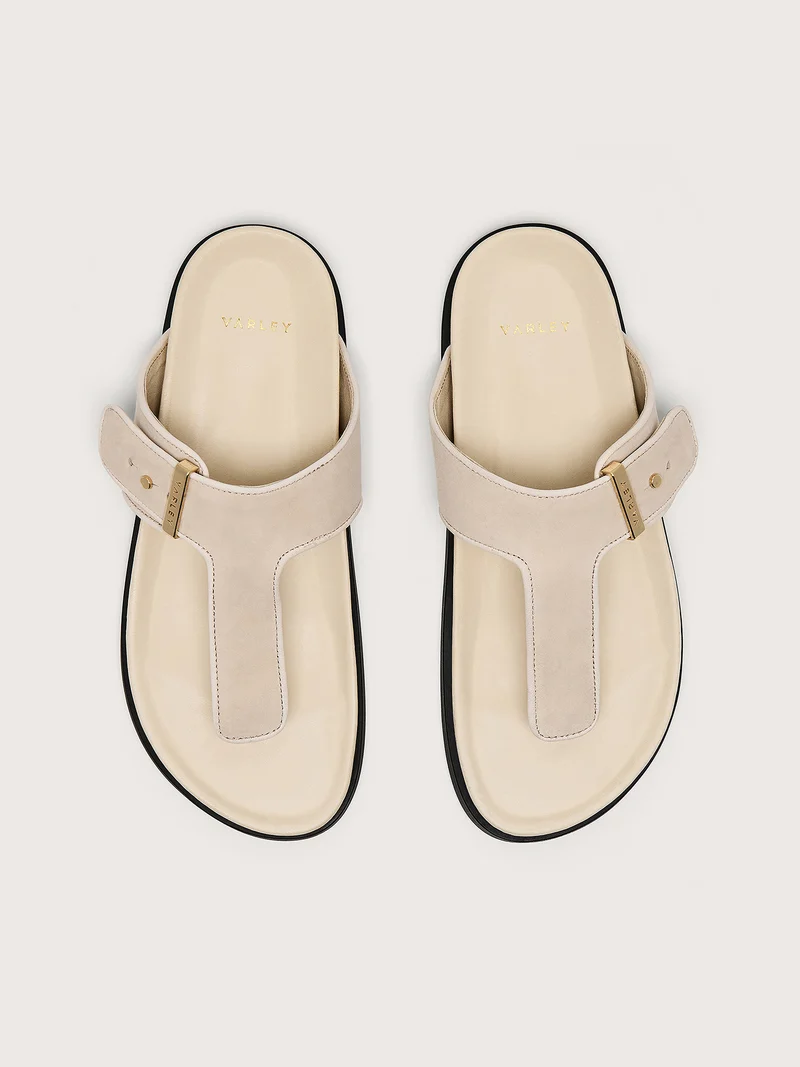 Aisne Suede Toe Post Sandal