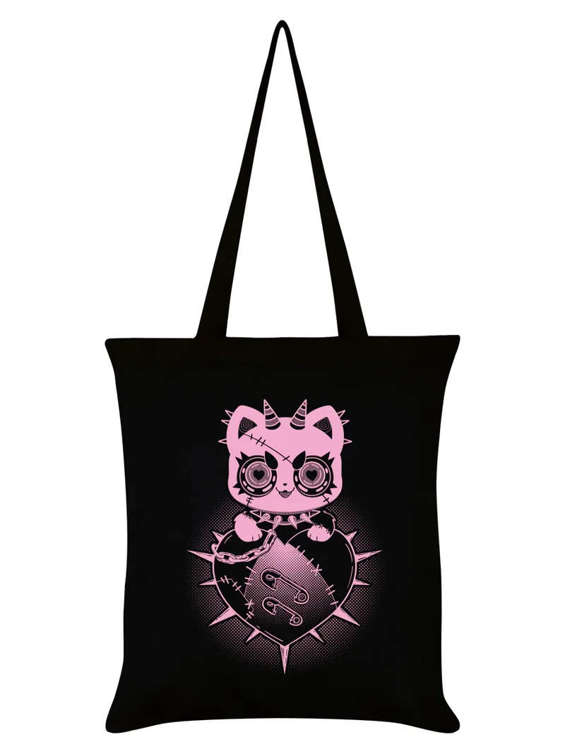 Cute Cotton Tote Bag 38 Cm x 42 Cm by Divine-Darkness - Perfect for Everyday Use