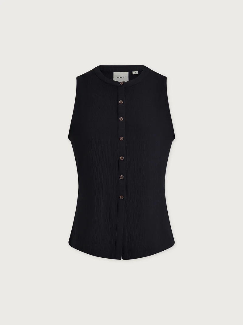 Latia Button Through Tank