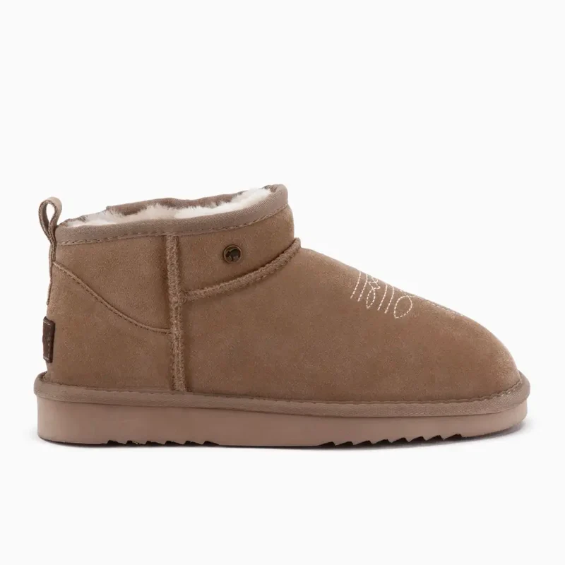 Durack Dames Suède Boot Western Sand