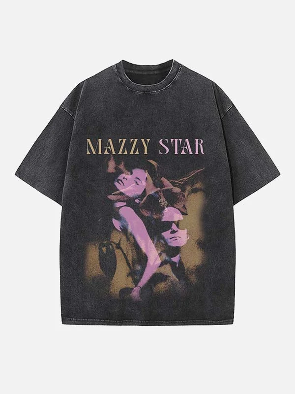 Goth wazige droompop print t-shirt