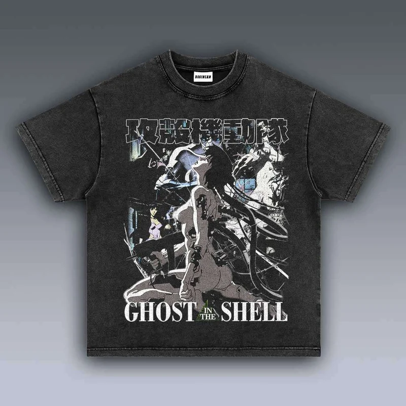 Goth Cyber ​​Soul Vintage Wash T-shirt