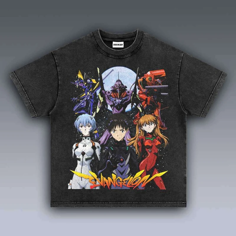 Goth Mecha Angel Vintage Wash T-shirt
