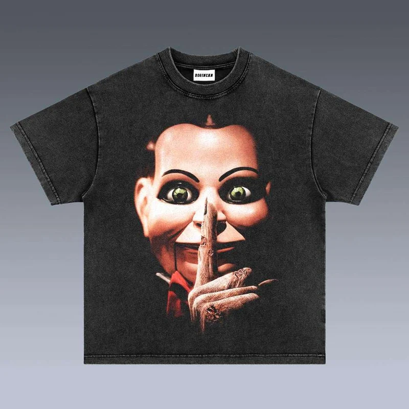 Goth Silent Puppet Vintage Wash T-shirt