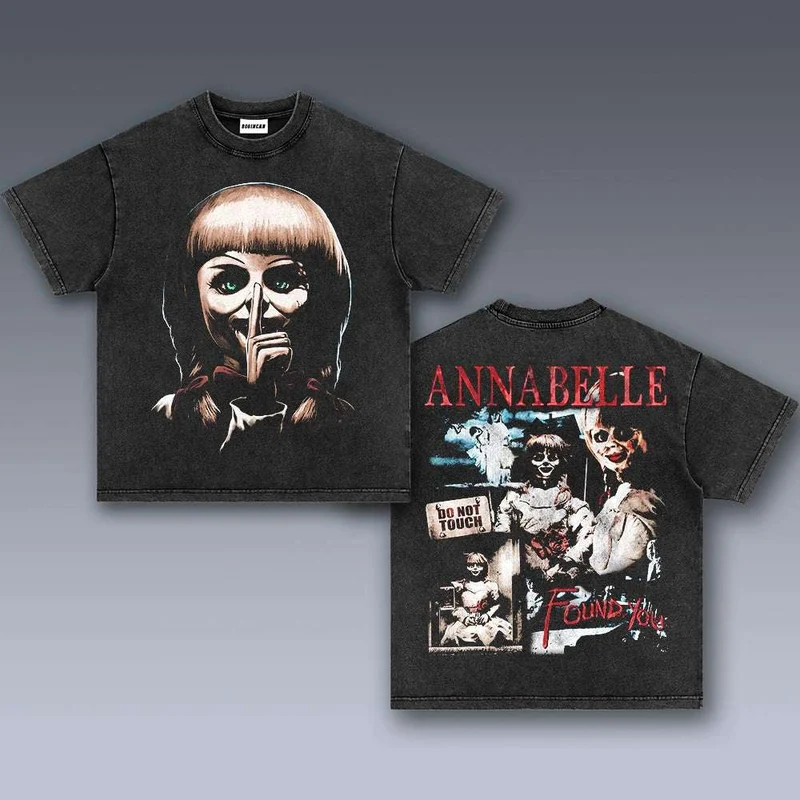 Goth Cursed Doll Vintage Wash T-shirt