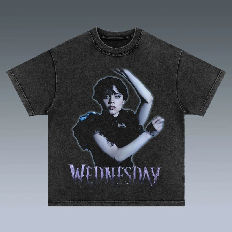 Goth Gothic Academy Vintage Wash T-shirt