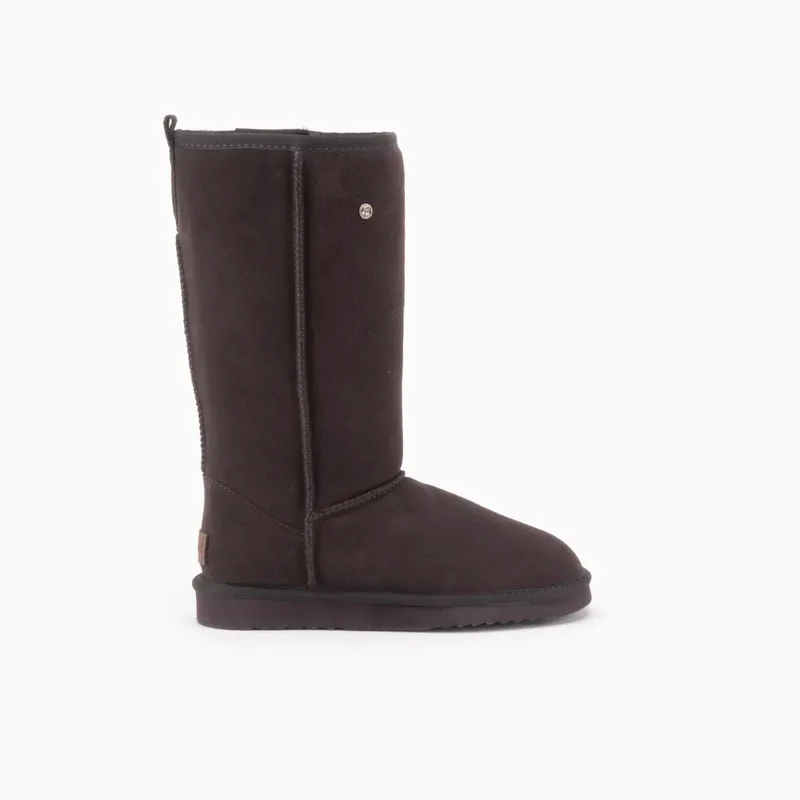 Tamala Dames Suède Boot Choco