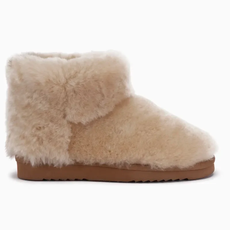 Wallaby Dames Boot Wool Camel