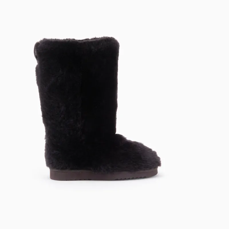 Tamala Dames Boot Wool Choco