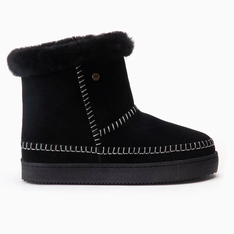 Merriwa Dames Suède Boot Black