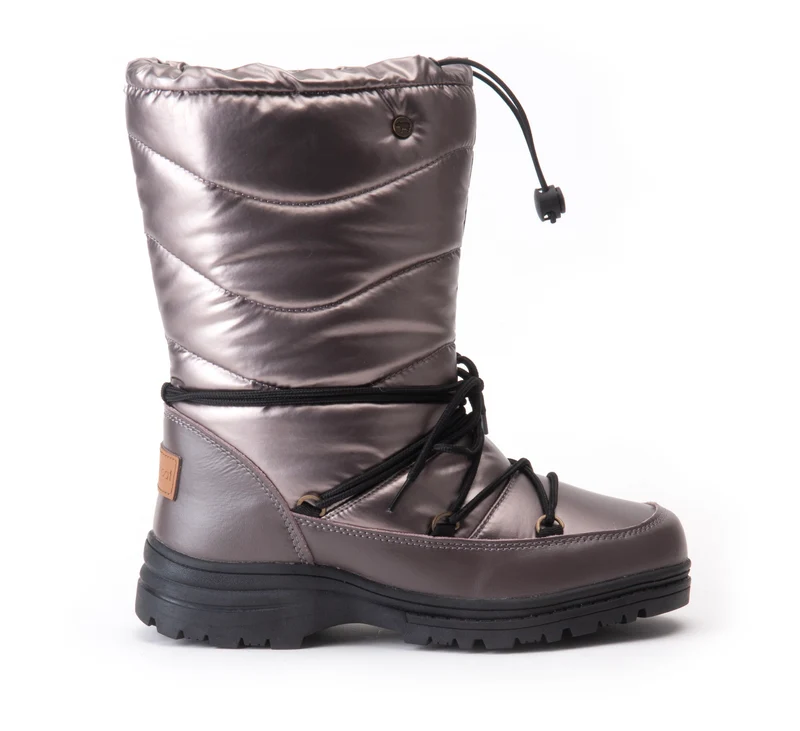 Bunbury Dames Lace Boot Metallic Bronze