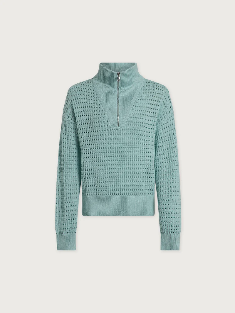 Emeri Half Zip Knit Sweater