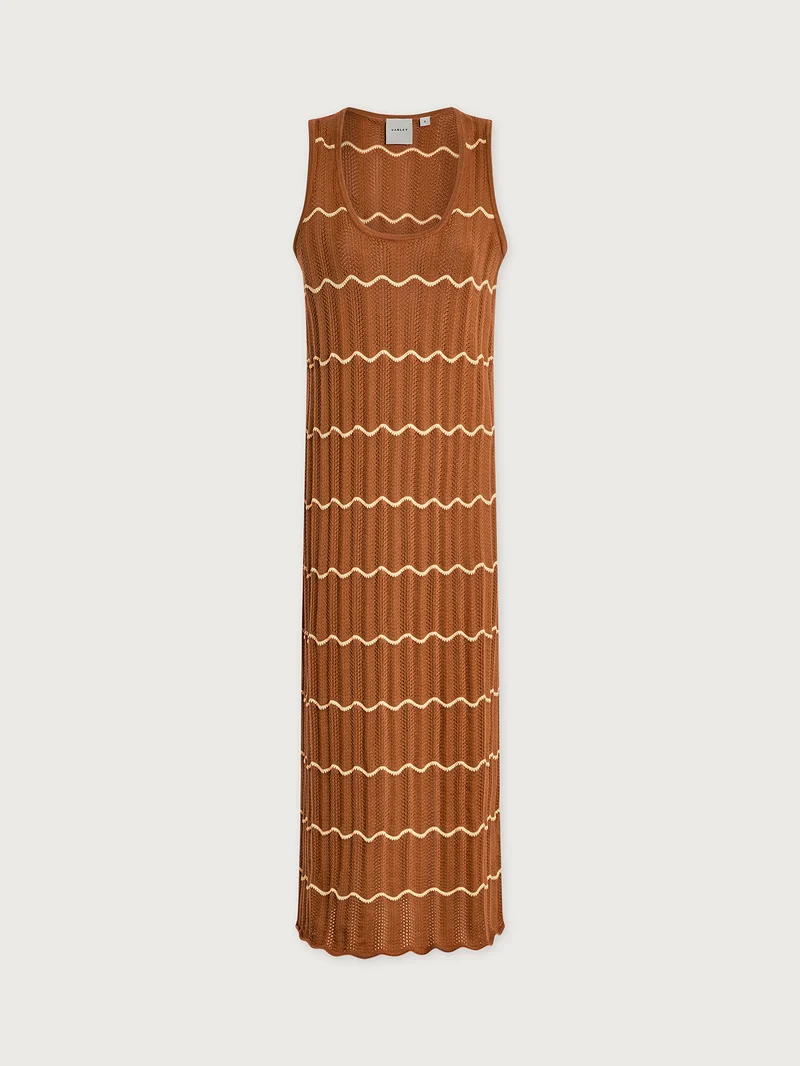 Yuna Scallop Knit Dress