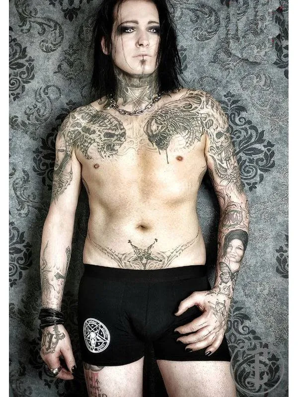 Satanas Organic Cotton Boxer Shorts - 100% Sustainable, Soft and Comfortable Fabric