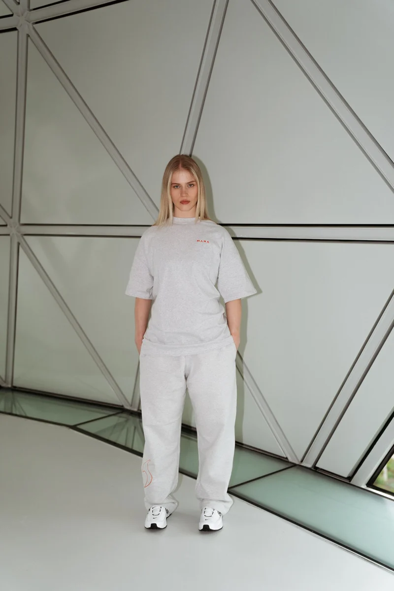MANA SPC Oversized Shirt — Ash Grey