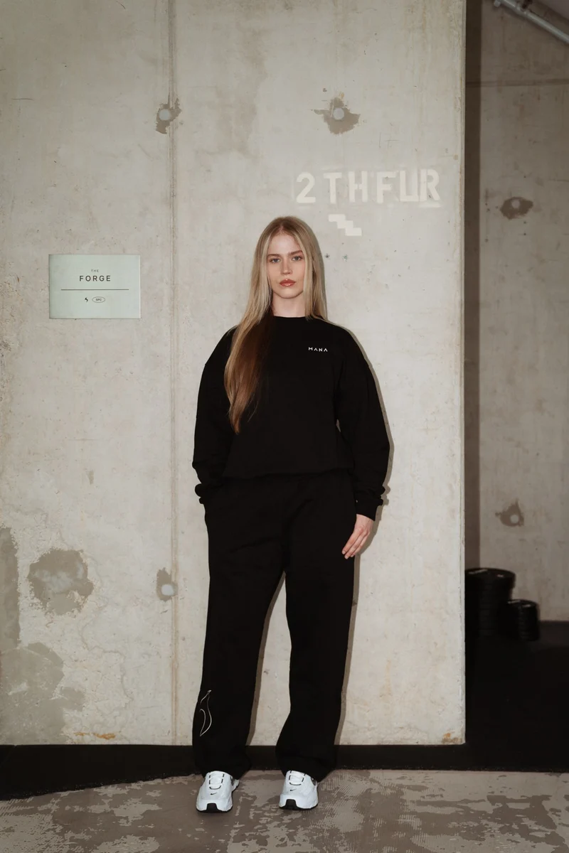 MANA SPC Track Pants — Black
