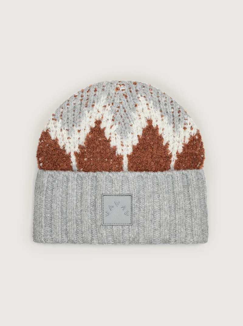 Honor Jacquard Knit Beanie