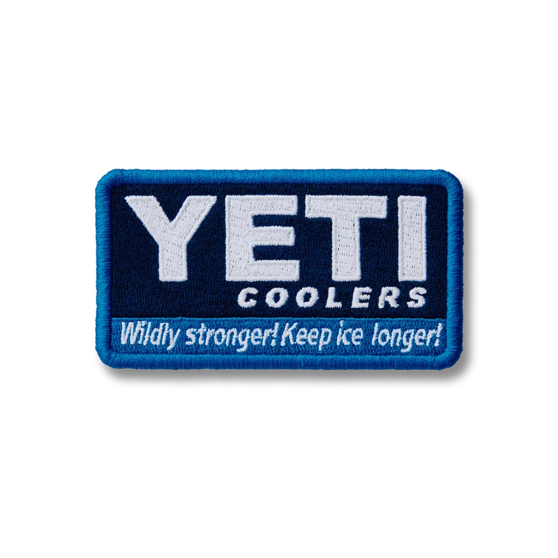 YETI® Collectors' Patches Wildly Stronger Patch