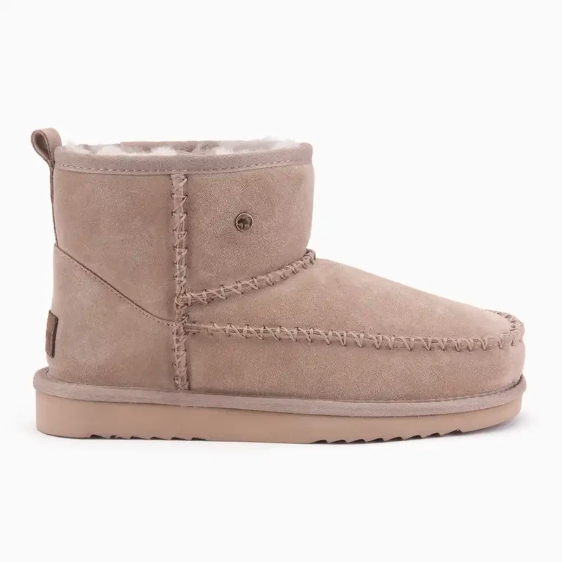 Wallaby Dames Suède Stitch Taupe
