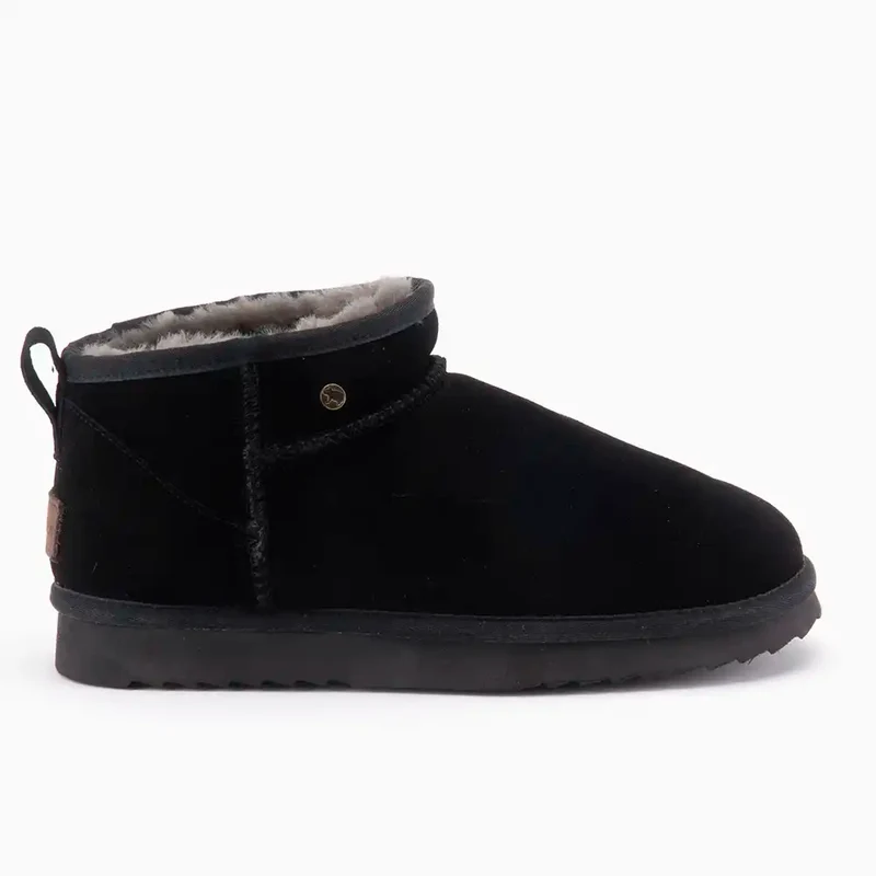 Durack Heren Suède Black