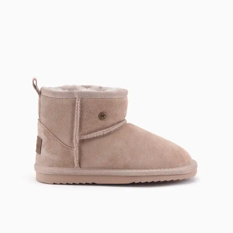 Wallaby Kids Suède Taupe
