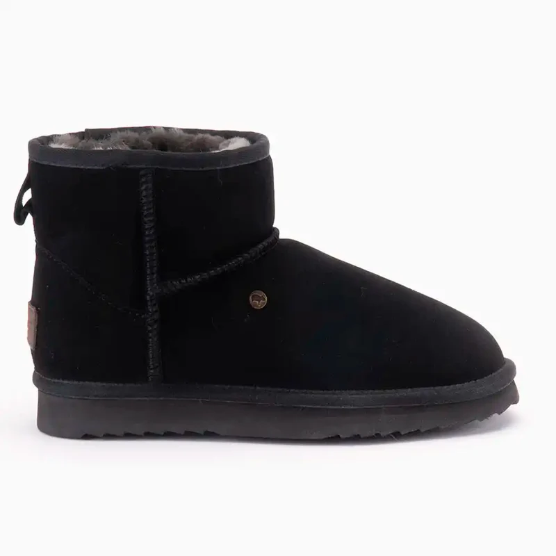 Wallaby Dames Suède Black Grey
