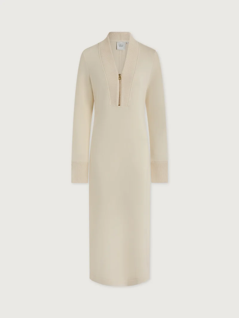 Bree Half Zip Midi Dress