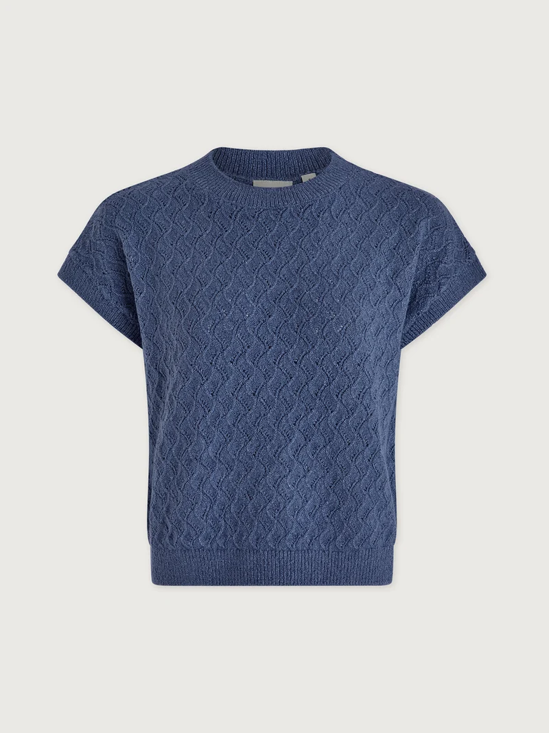 Manae Pointelle Knit Top