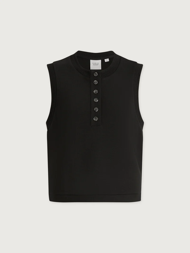Marla Button Placket Tank
