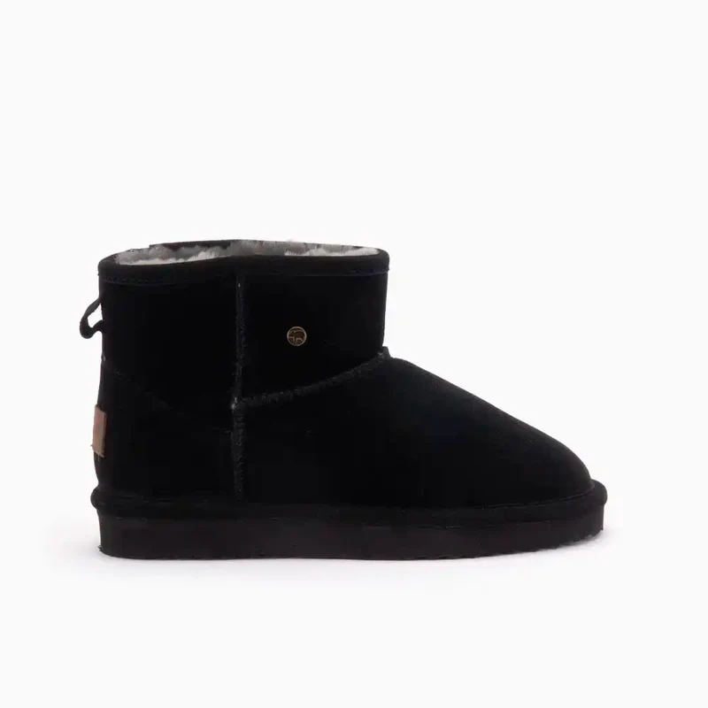 Wallaby Kids Suède Black Grey