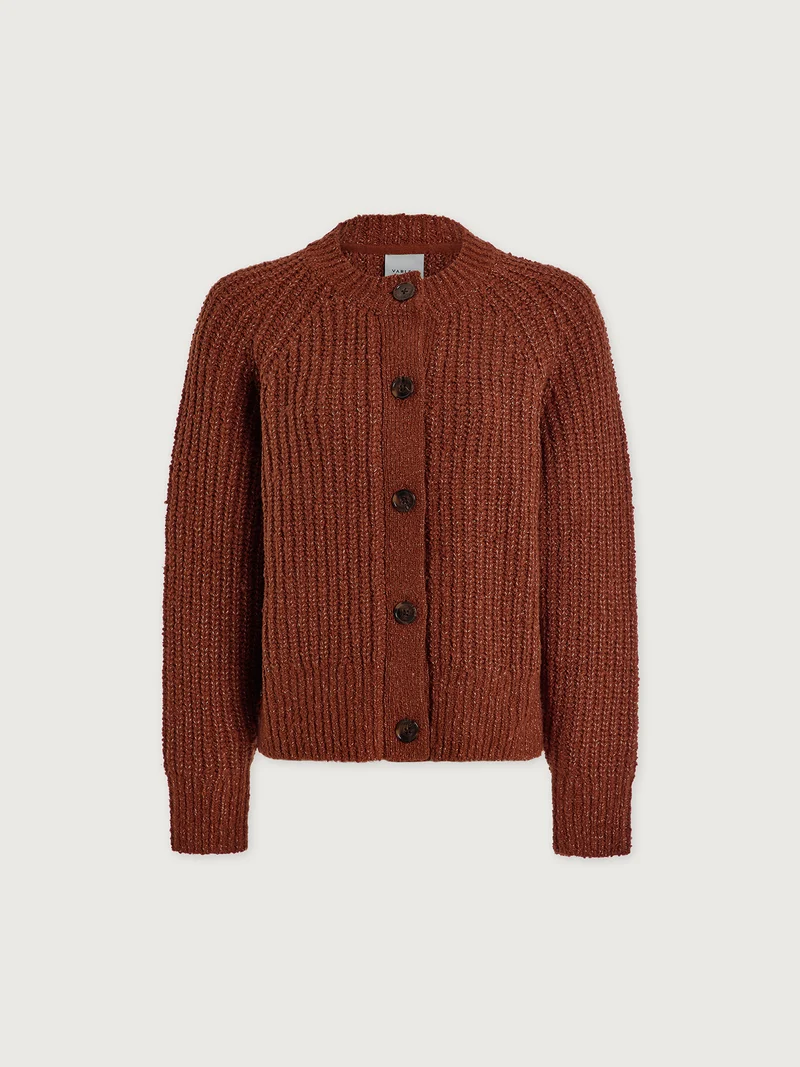 Florrie Boucle Knit Cardigan