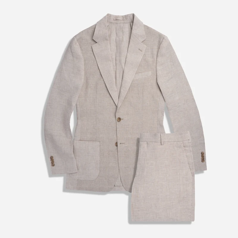 The Lakeshore Linen Flax Suit