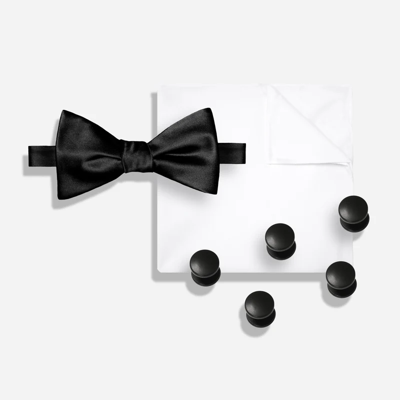 Tuxedo Bow Tie Set