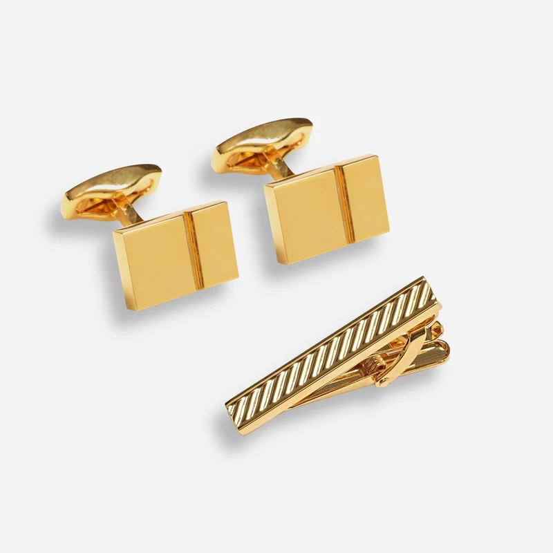 Braided Tie Bar Set