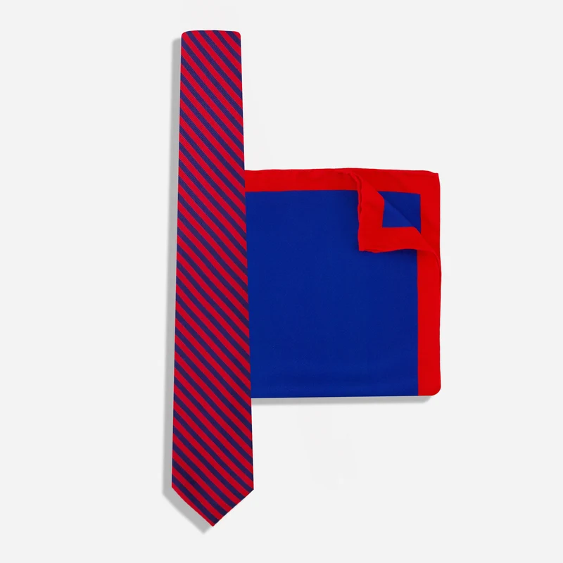 Alma Mater Heritage Red Tie Set