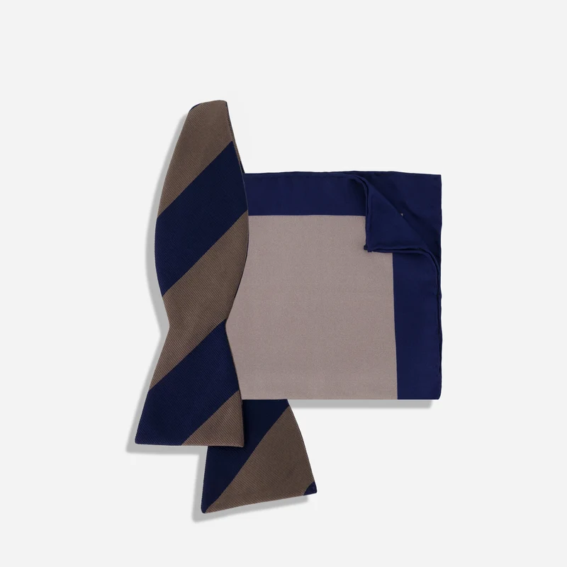 Alma Mater Heritage Sable Bow Tie Set