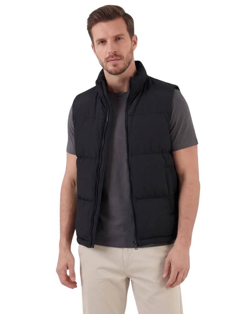 Elegant mouwloos puffervest