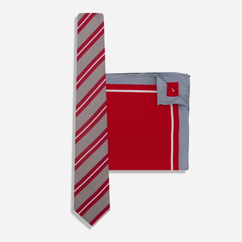 Alma Mater Heritage Grey Tie Set