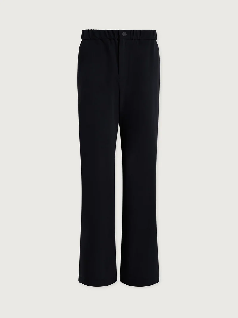 Lightweight Stretch Wide Leg Travel Pant Long