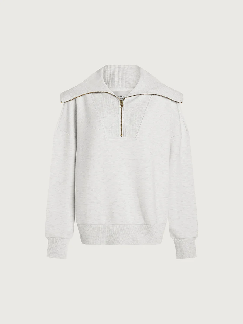 Catherine Half Zip Sweat