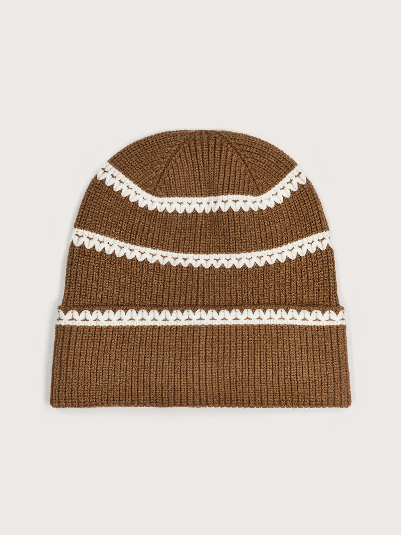Ronan Stitch Stripe Beanie